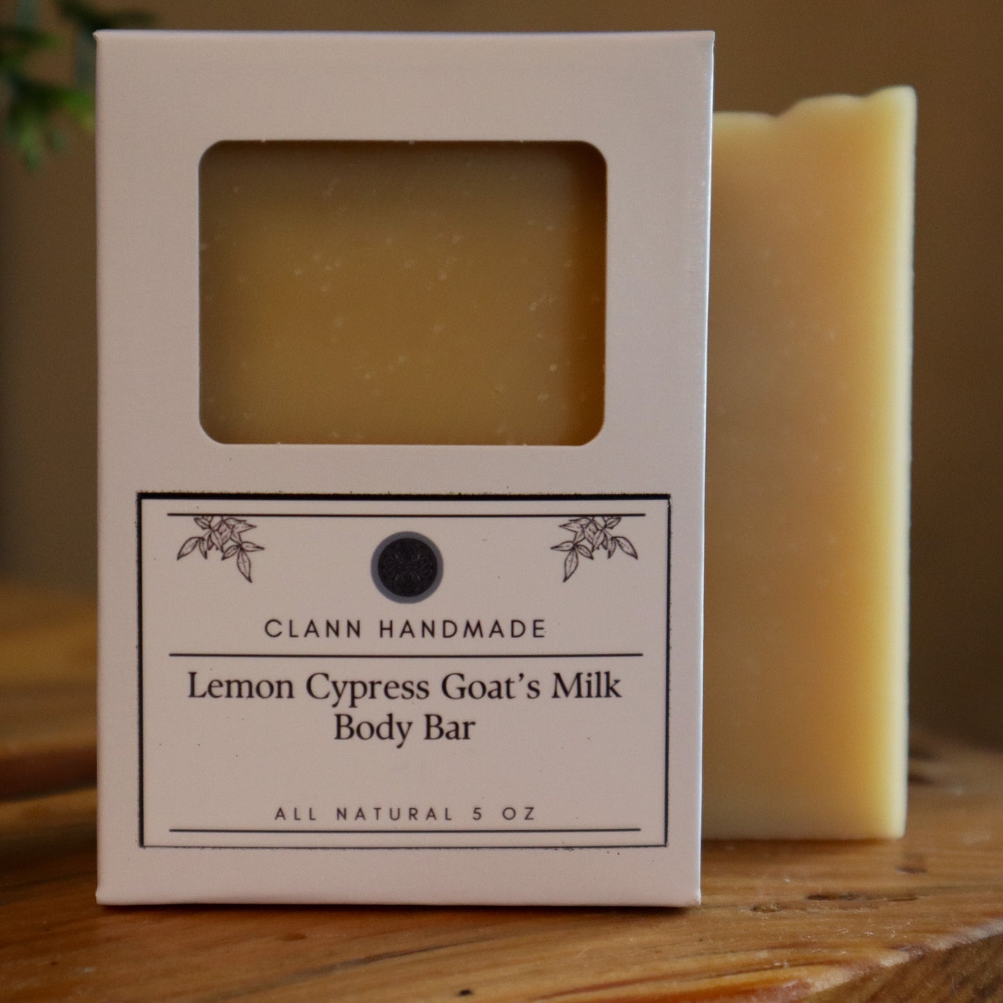 Lemon Cypress Goat's Milk Body Bar