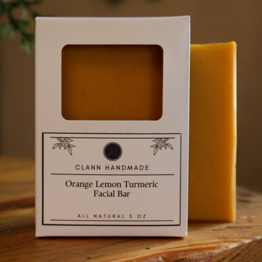 Orange Turmeric & Lemon Facial Bar