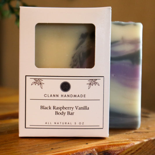 Black Raspberry Vanilla Aloe Body Bar