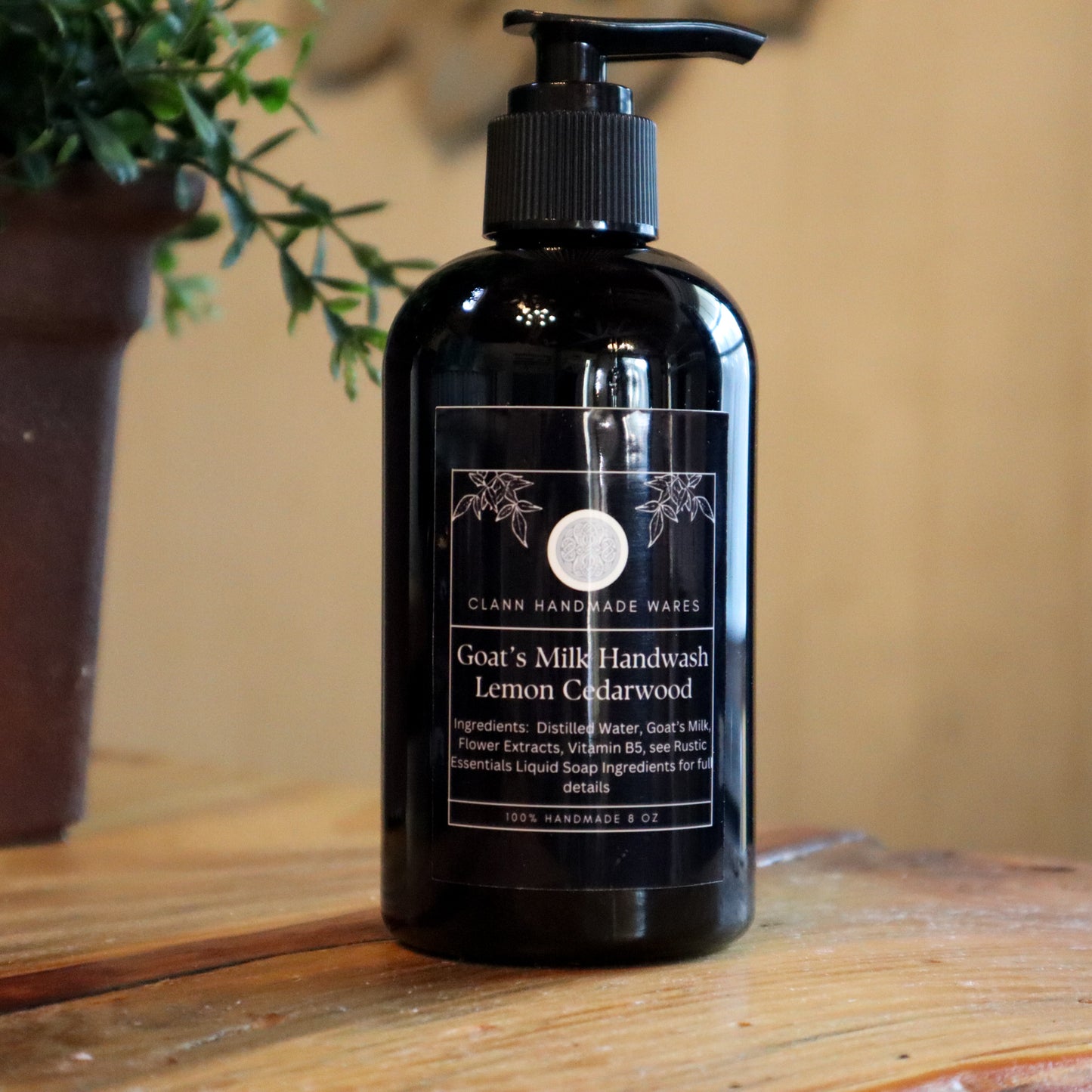 Lemon Cedarwood Goat's Milk Handwash