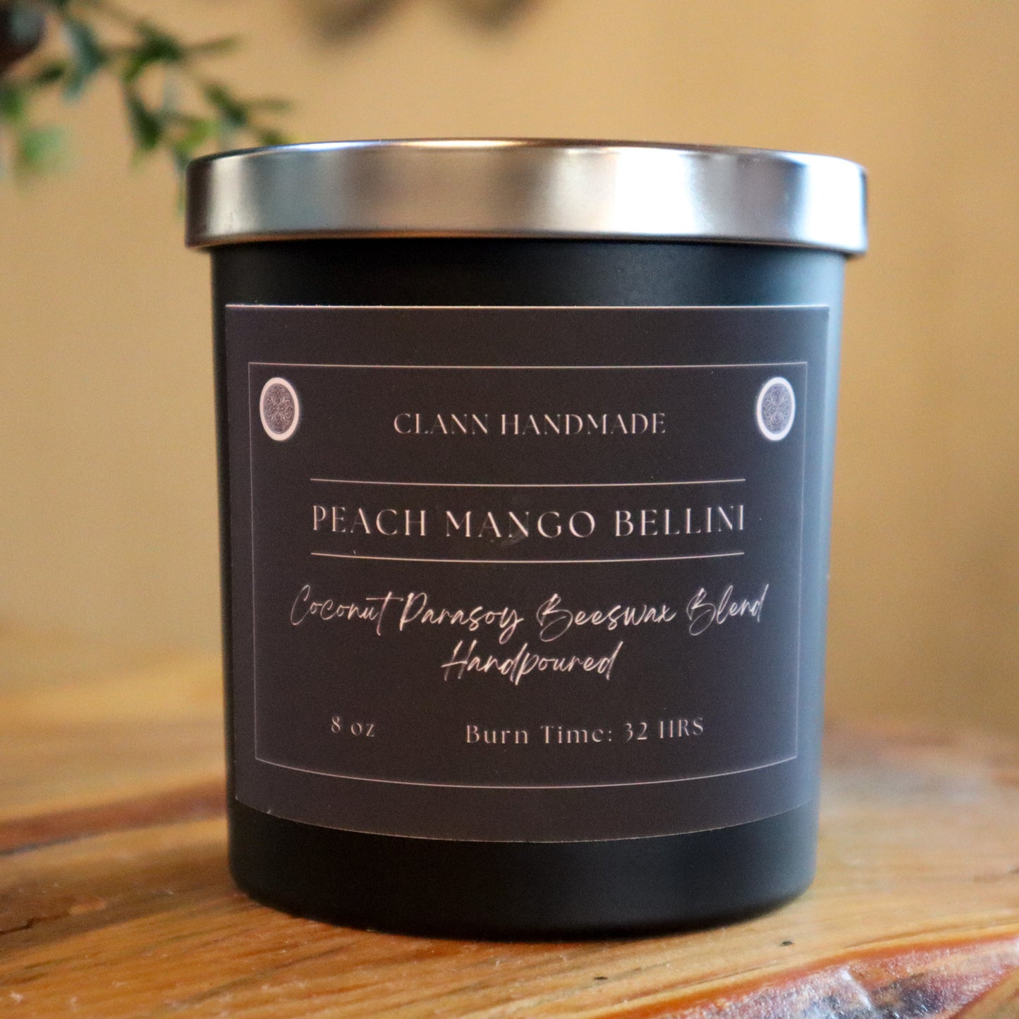 Peach Mango Bellini Soy Blend Candle