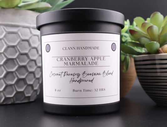 Cranberry Apple Marmalade Soy Blend Candle